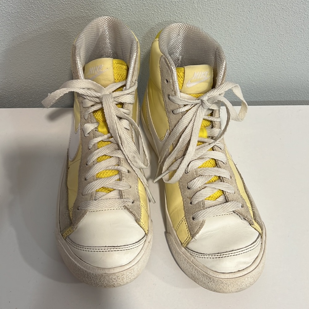 nike blazer mid 77 bicycle yellow